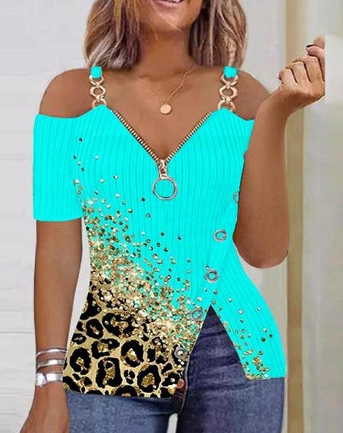 Fashion Y2K Women's Top 2023 Summer Casual Rhinestone Decoration