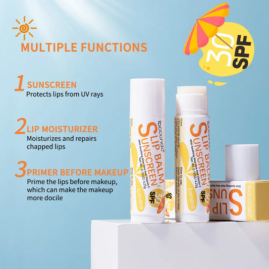 New Sunscreen Lip Balm SPF30 Hydrating Lip Sunblock For Protects