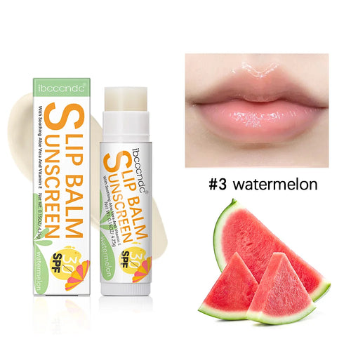 New Sunscreen Lip Balm SPF30 Hydrating Lip Sunblock For Protects