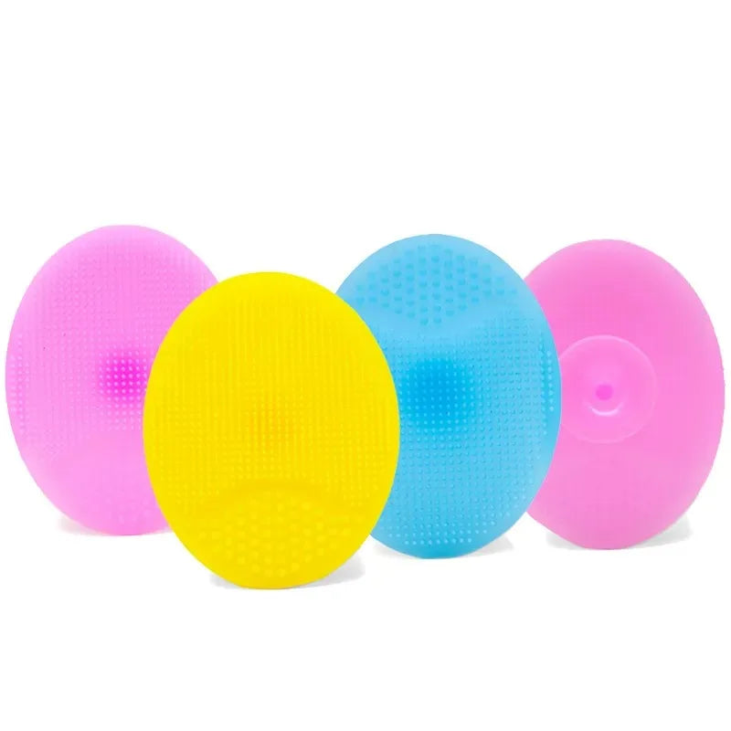 Silicone Face Cleansing Brush Facial Deep Pore Skin Care Scrub