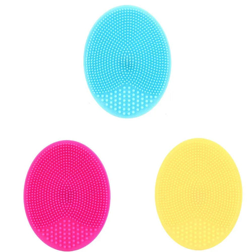 Silicone Face Cleansing Brush Facial Deep Pore Skin Care Scrub